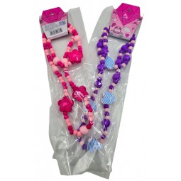 Bracelet et collier en bois