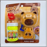 Capybara bubble gun